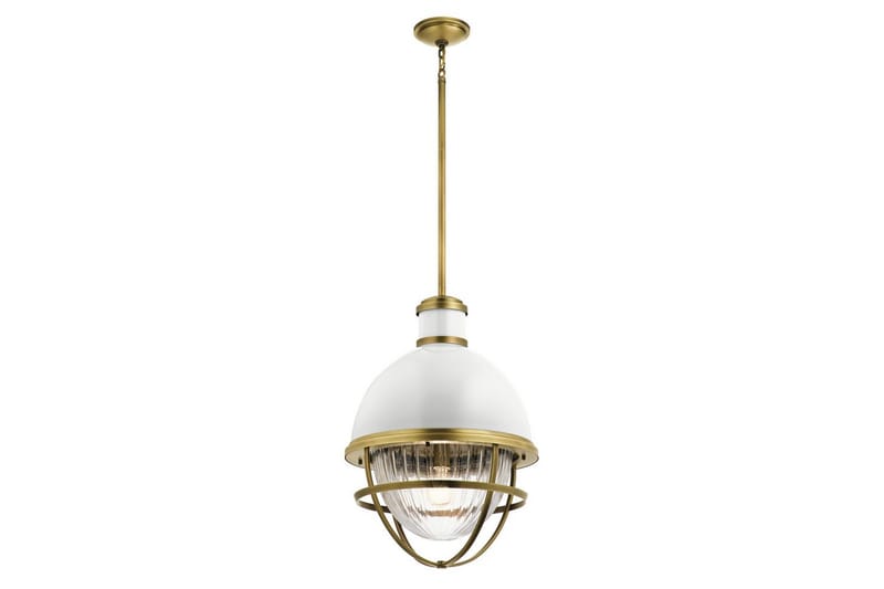 Tollis Kichler Taklampa, Brass||White