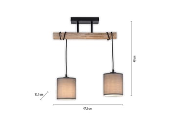 Tribu Just Light Taklampa - Taupe - Belysning - Lampor & belysning inomhus - Fönsterlampa