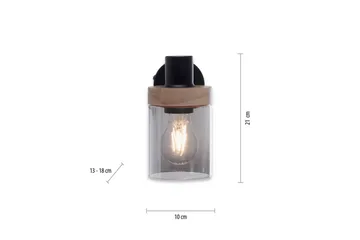 Vägg- och taklampa Pasqual - 19x18x21 cm - Belysning - Lampor & belysning inomhus - Fönsterlampa