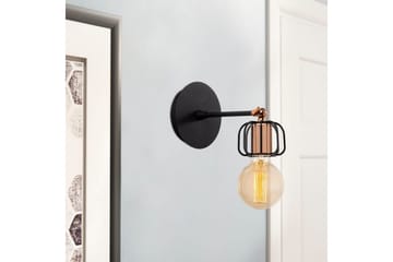 Vägglampa Griffin Inramad Svart - Svart - Belysning - Lampor & belysning inomhus - Fönsterlampa