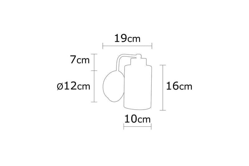 Vägglampa Jaska Enkelt Argentu - Silver - Belysning - Lampor & belysning inomhus - Fönsterlampa