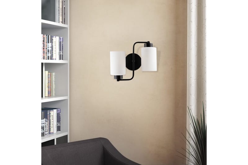 Vägglampa Jaska Två Svart - Svart - Belysning - Lampor & belysning inomhus - Fönsterlampa