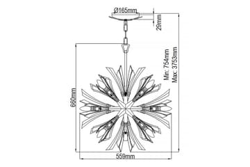 Vida Hinkley Taklampa - GOLD - Belysning - Lampor & belysning inomhus - Fönsterlampa