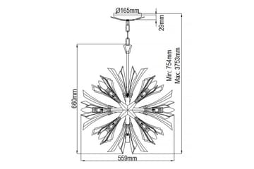 Vida Hinkley Taklampa - GOLD - Belysning - Lampor & belysning inomhus - Fönsterlampa