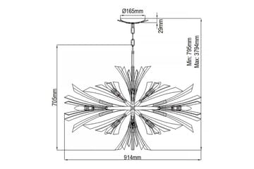 Vida Hinkley Taklampa - GOLD - Belysning - Lampor & belysning inomhus - Fönsterlampa