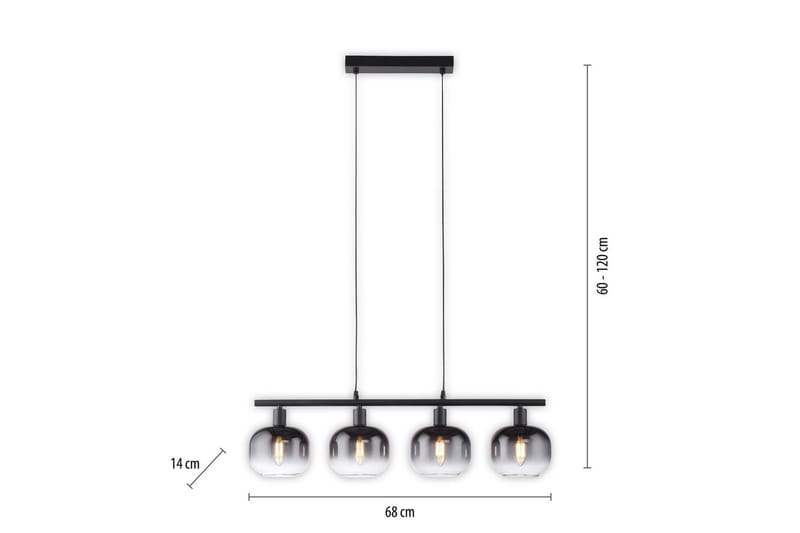 Zea Just Light Taklampa - Black - Belysning - Lampor & belysning inomhus - Fönsterlampa