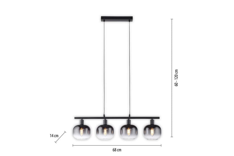 Zea Just Light Taklampa - Black - Belysning - Lampor & belysning inomhus - Fönsterlampa
