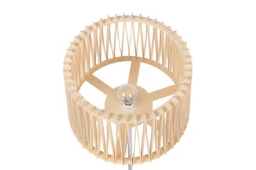 Forgen Golvlampa 153 cm - Silver/Ljus trä - Belysning - Lampor & belysning inomhus - Golvlampa