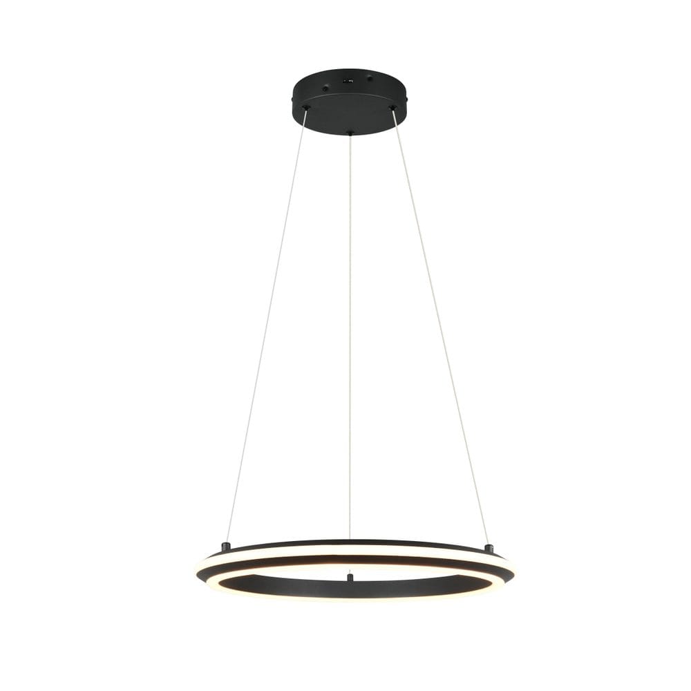 Pendel TRIO Amador - 45 cm, Mattsvart