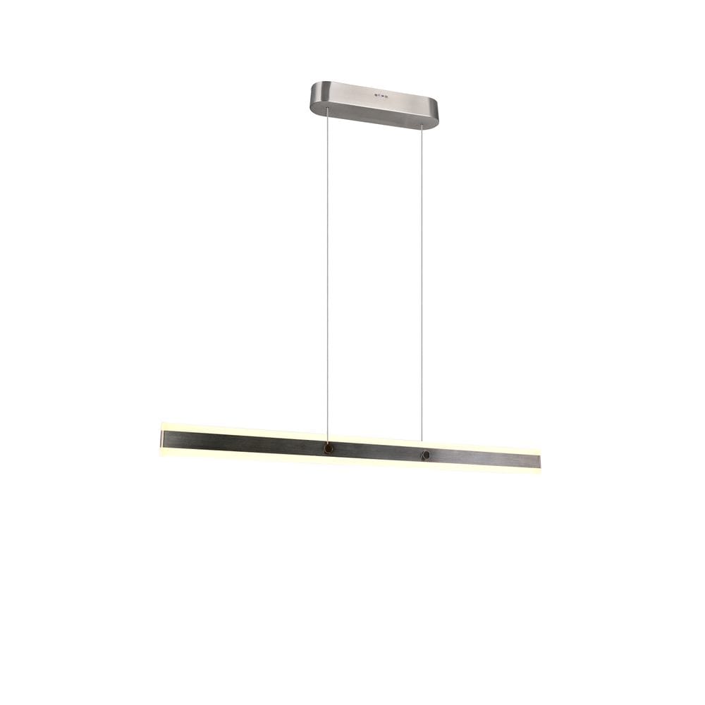 Pendel TRIO Arcola - 115 cm, Borstad Stål