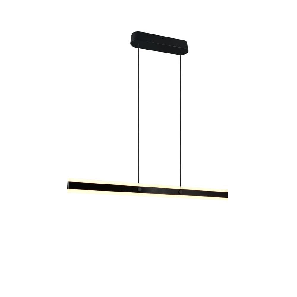 Pendel TRIO Arcola - 115 cm, Mattsvart