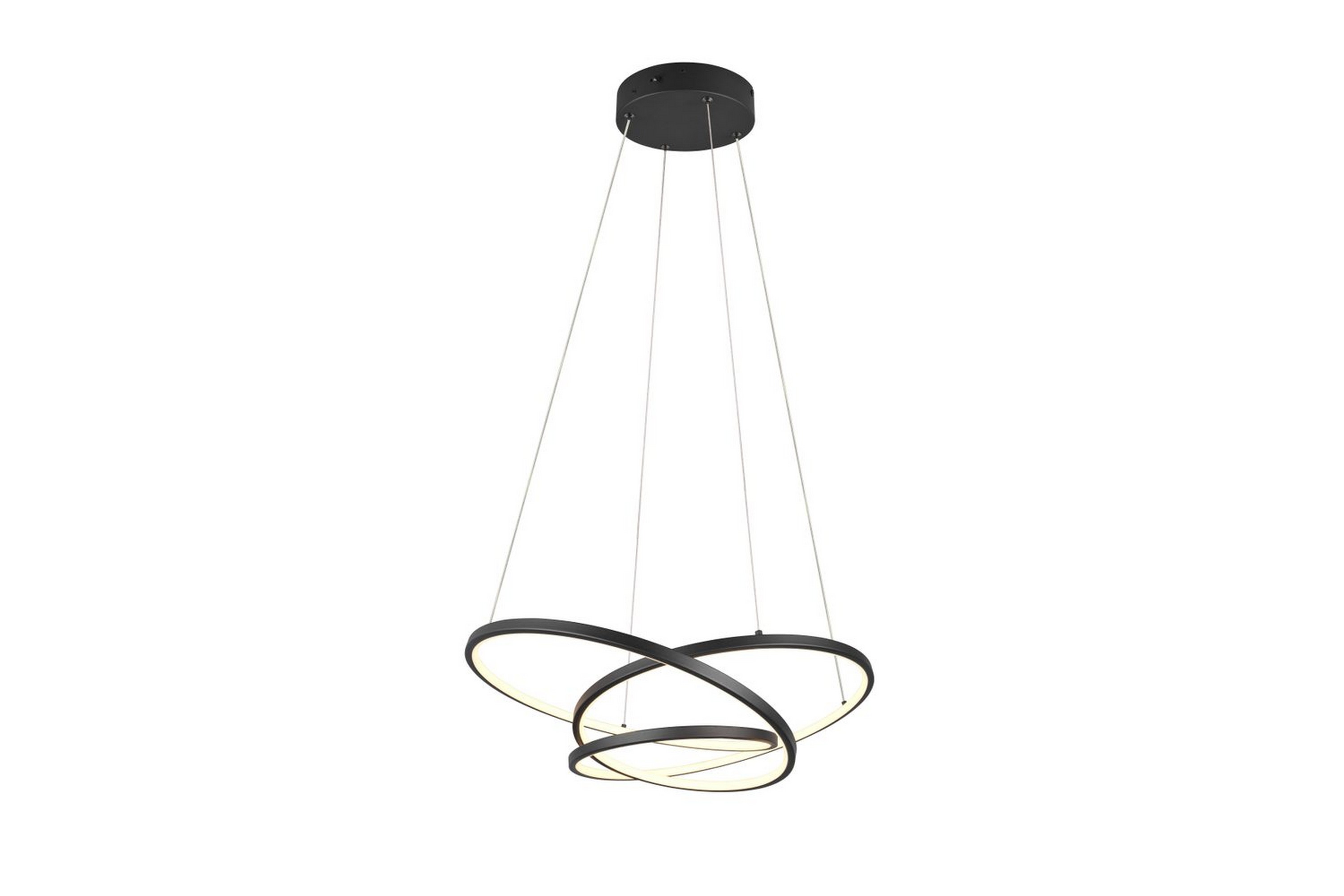 Pendel TRIO Darvin 64 cm, Mattsvart 64 cm, Mattsvart