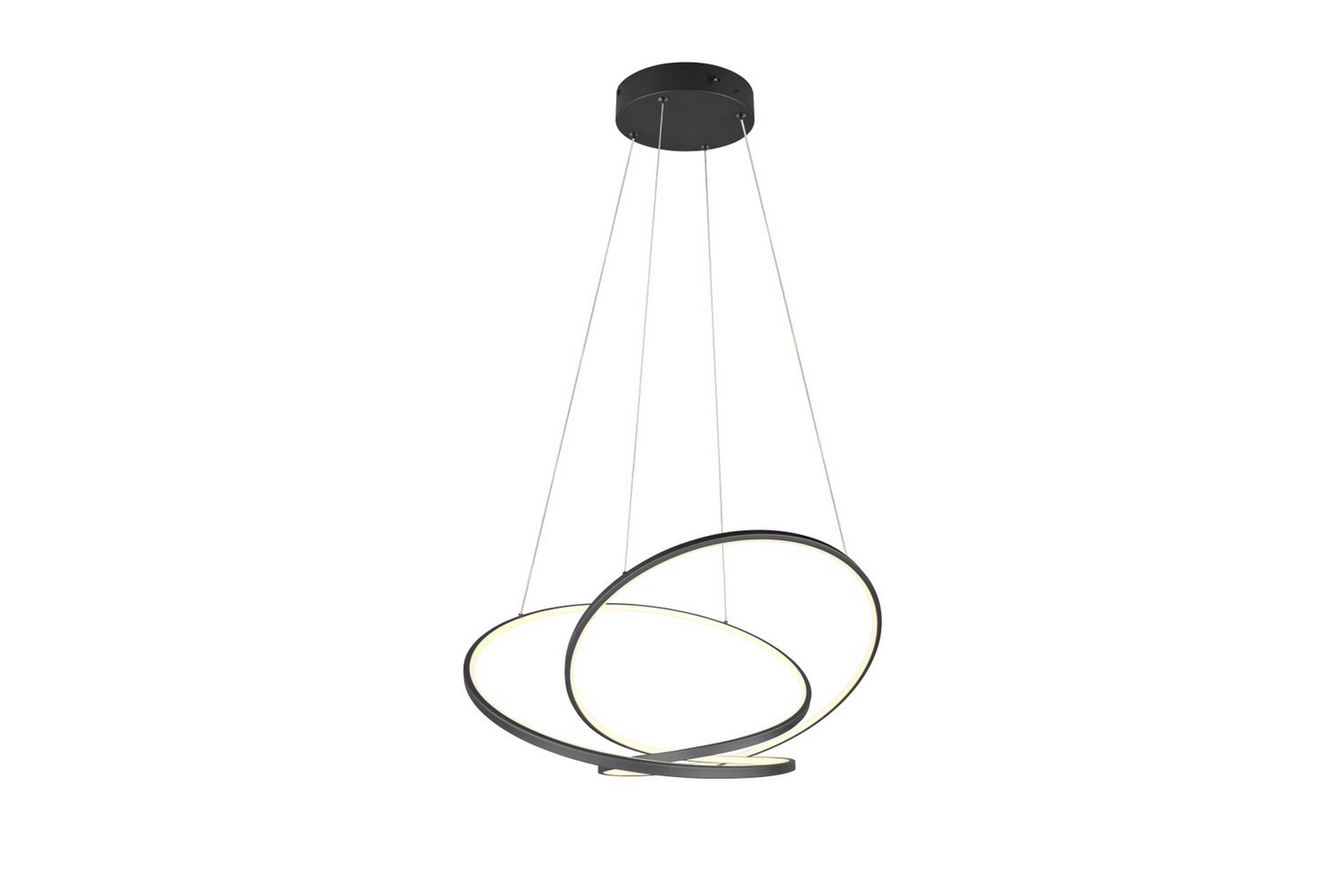 Pendel TRIO Darvin 84 cm, Mattsvart 84 cm, Mattsvart