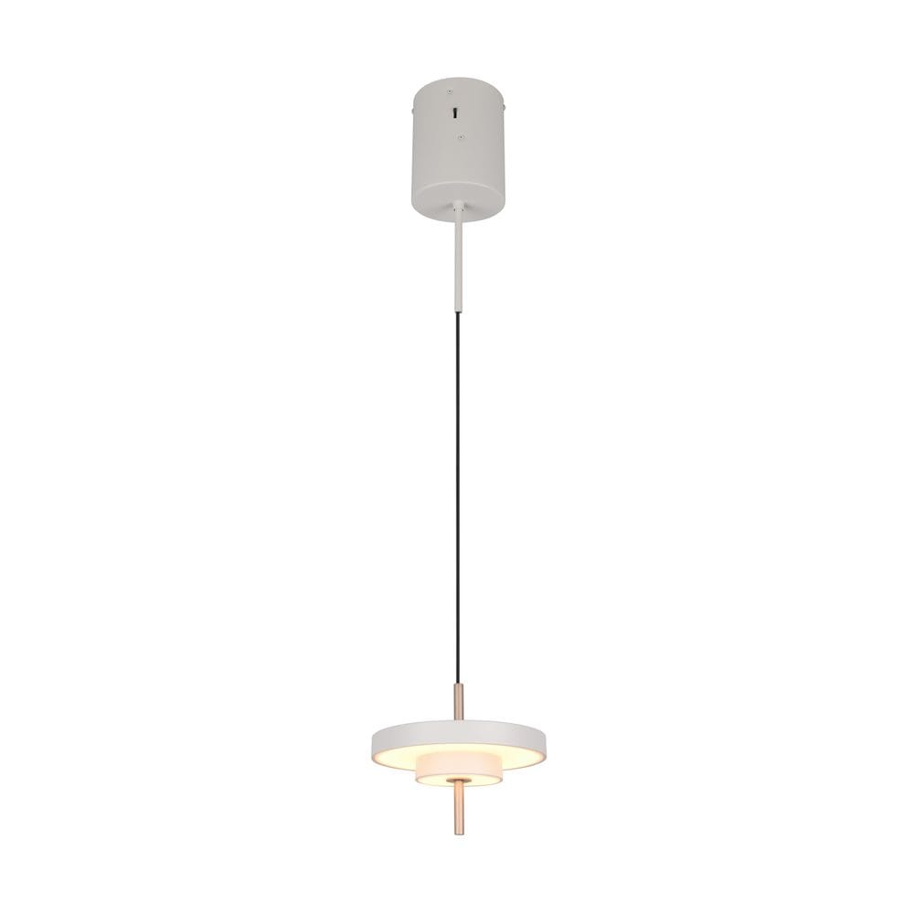 Pendel TRIO Keaton - 1 lampa 20 cm, Varm Grå