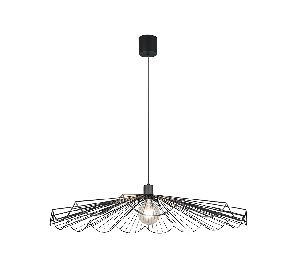 Pendel TRIO Margarita - 80 cm, Enkelskärm