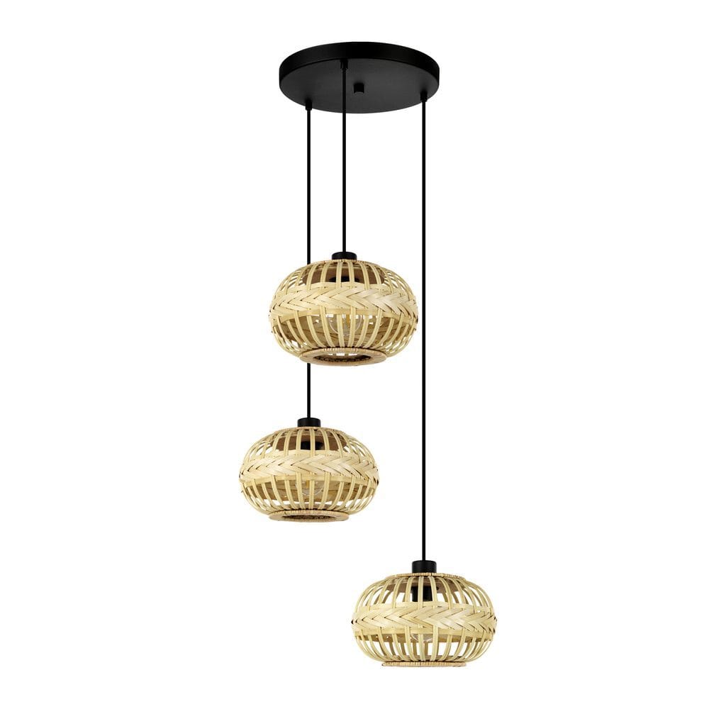 Taklampa Amsfield Rund med 3 Lampor - 48 cm