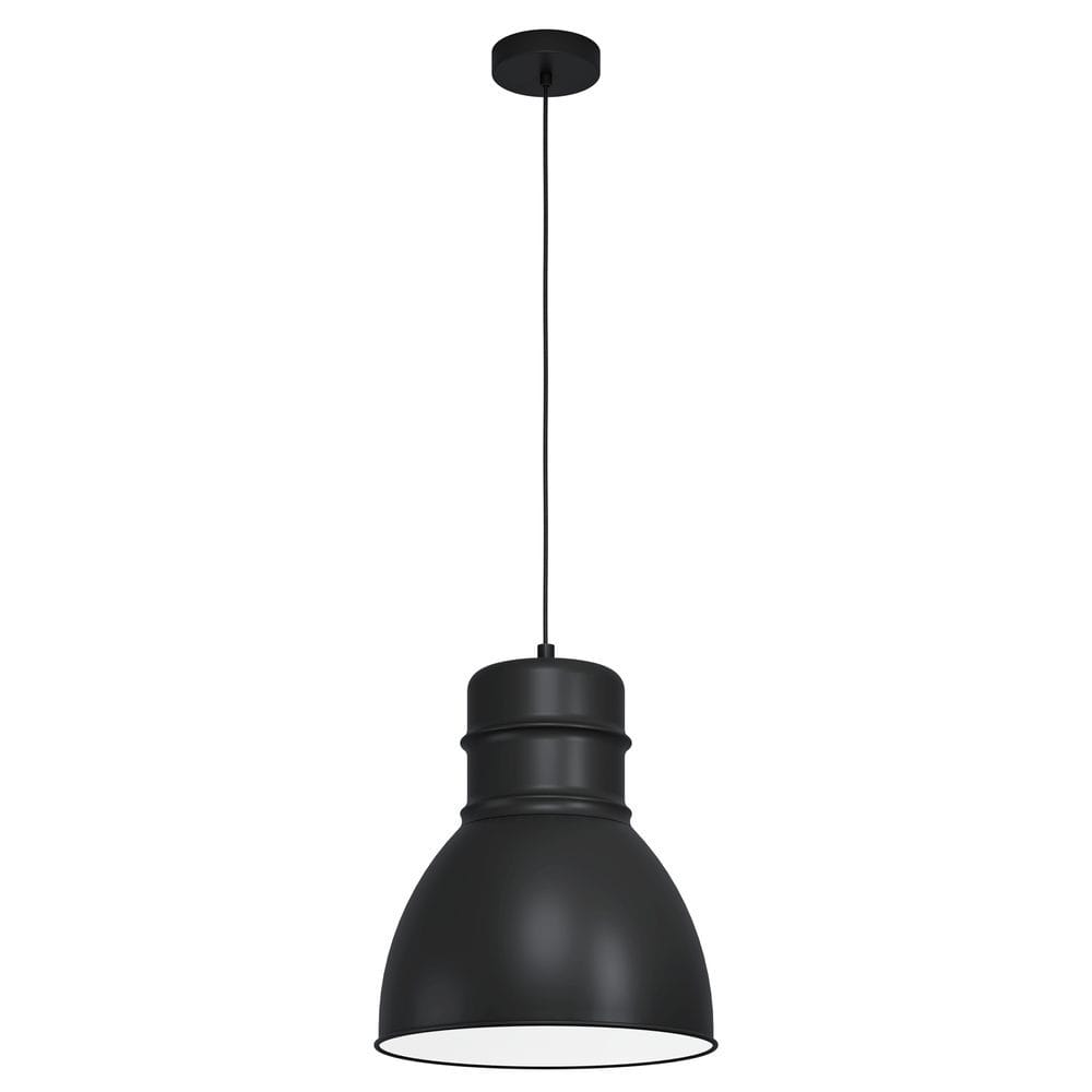 Taklampa Ebury - Svart/Vit