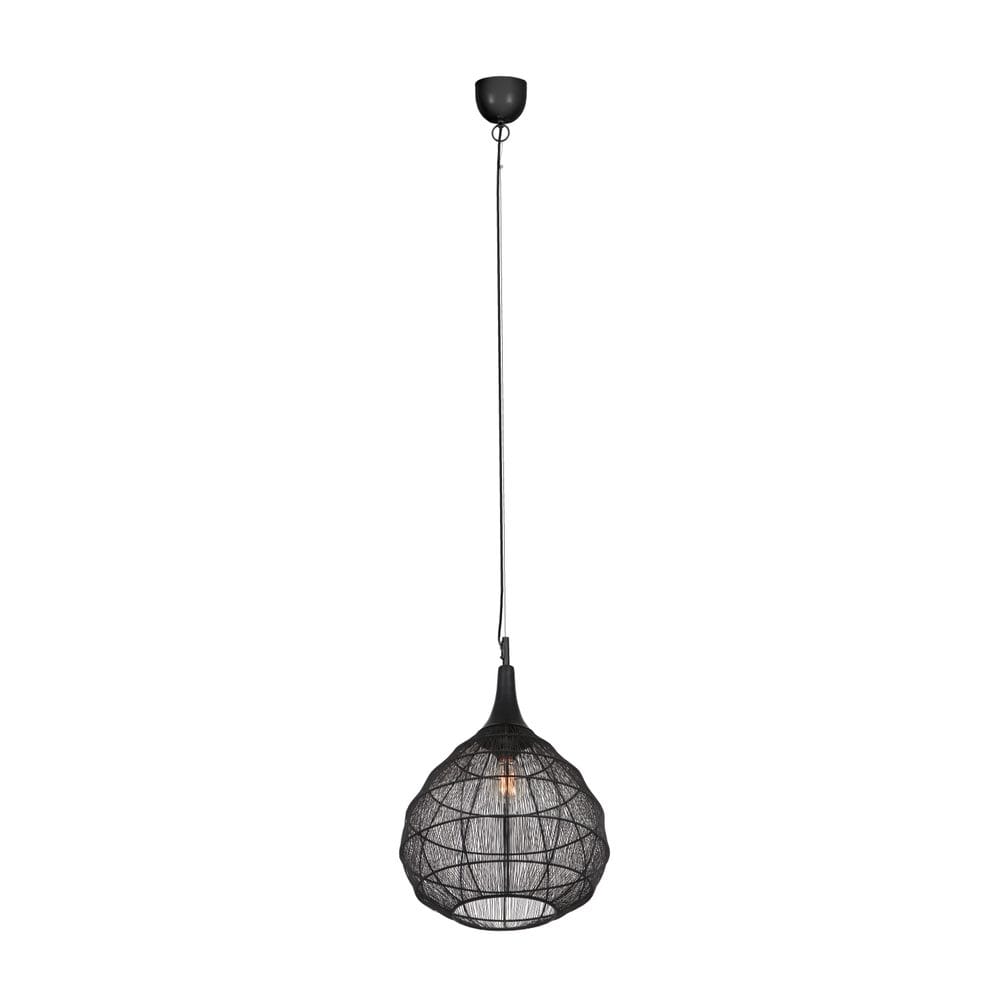 Taklampa Soraya - 42 cm, Mattsvart