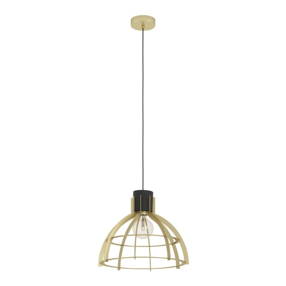 Taklampa Stillington - Svart/Guld