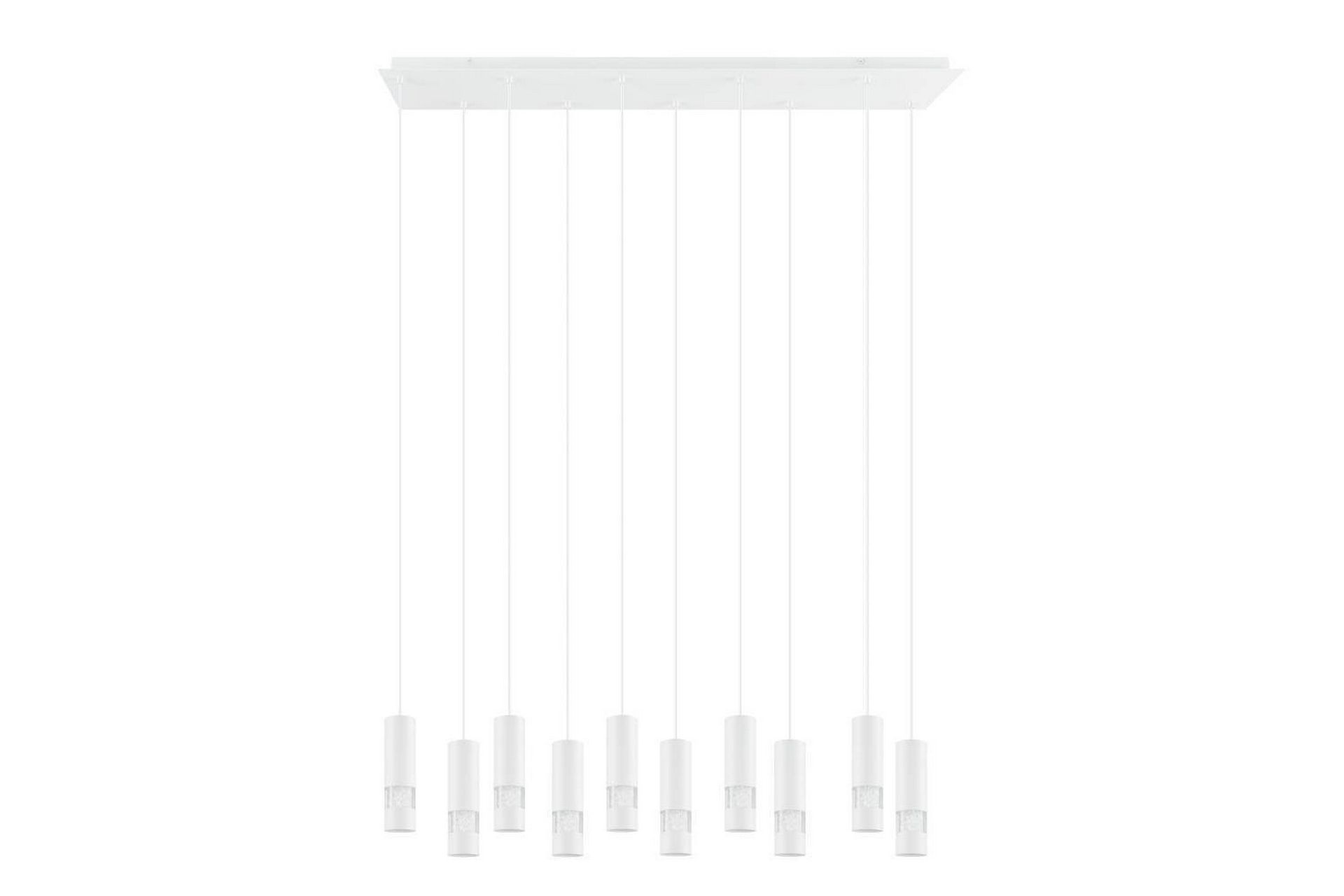 Takpendel Eglo Bernabeta Vit med 10 Lampor -