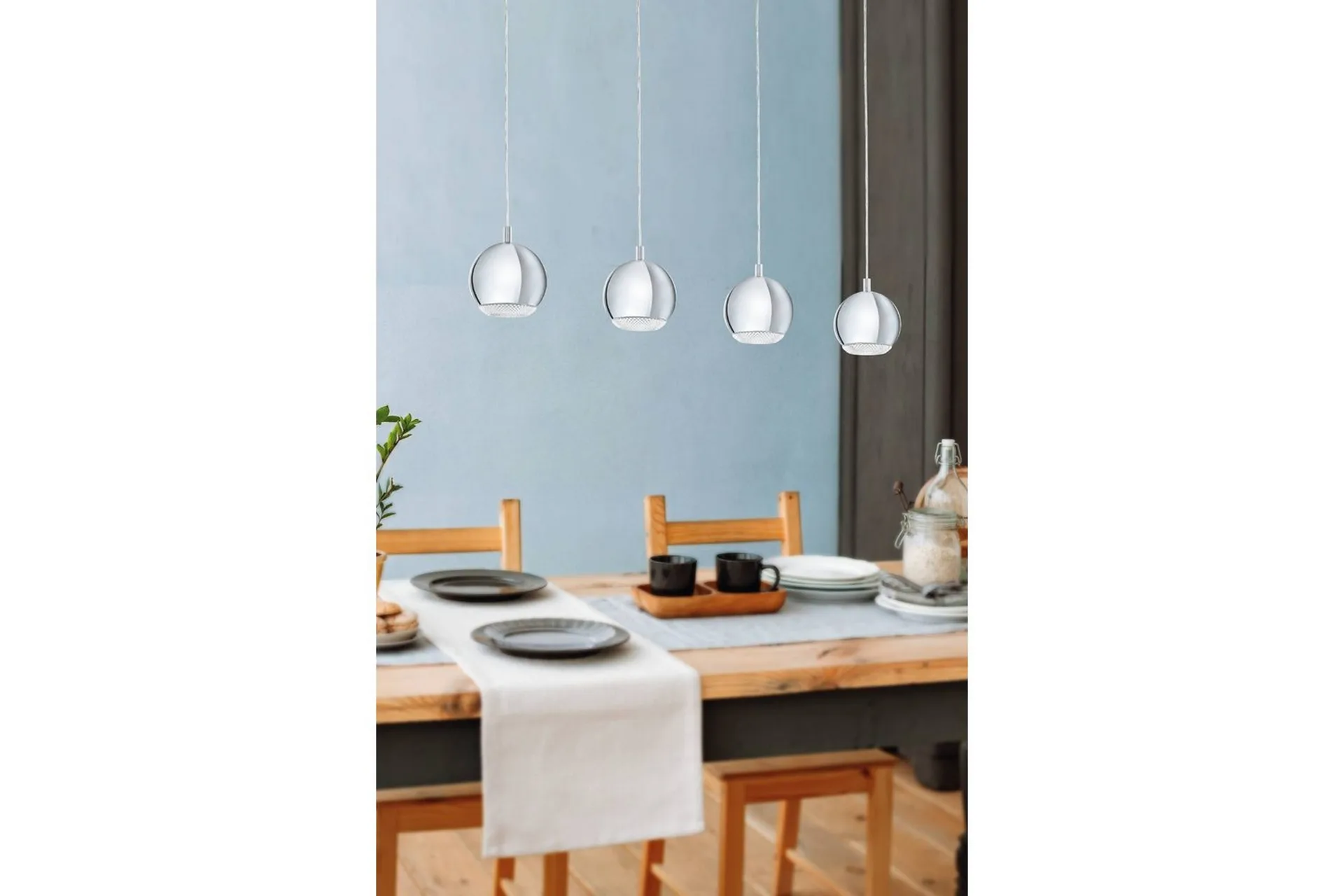 Alternativ bild 1 för EGLO CONESSA pendlande belysning - krom/klar