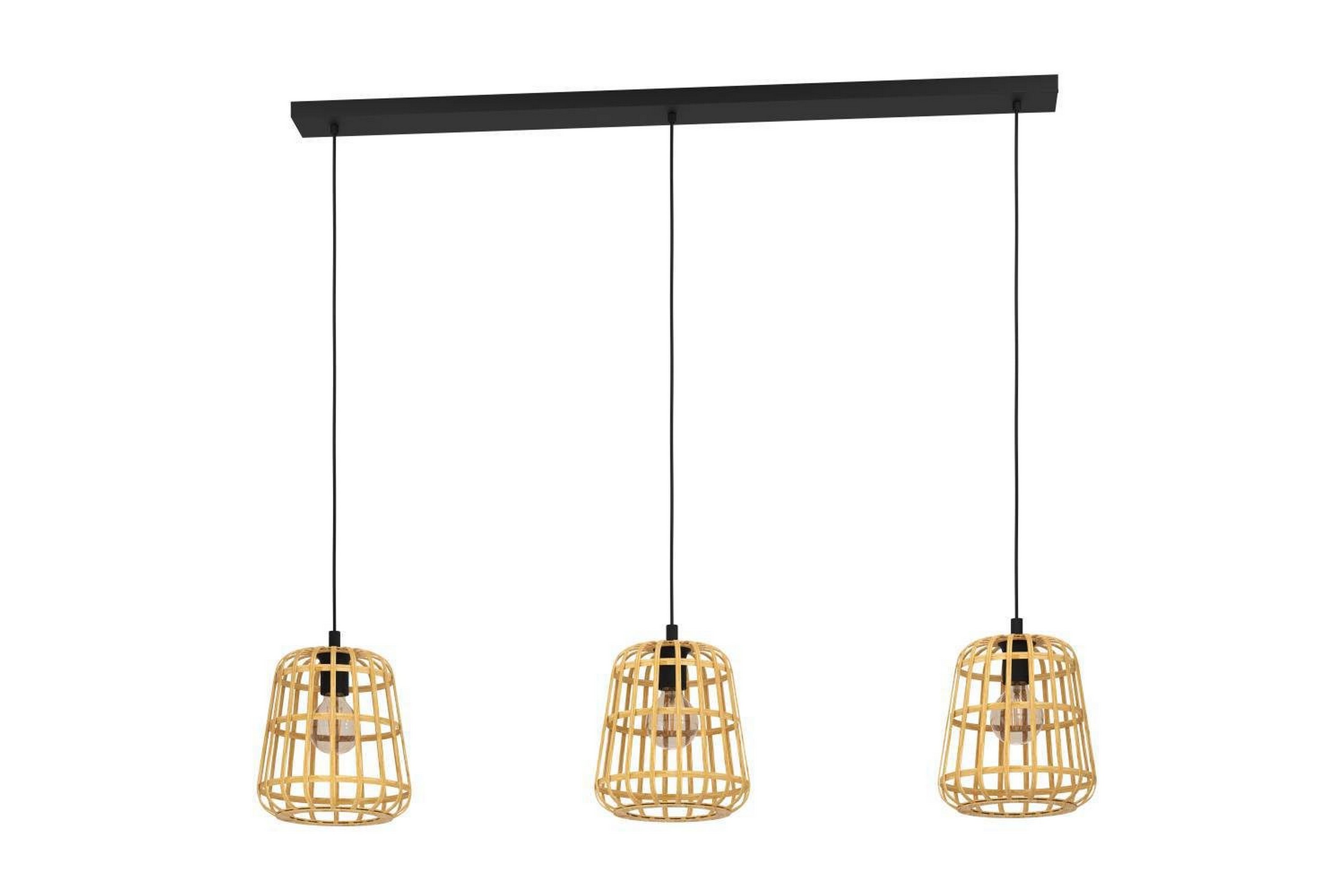 Takpendel Eglo Montezuelo Trä med 3 Lampor -