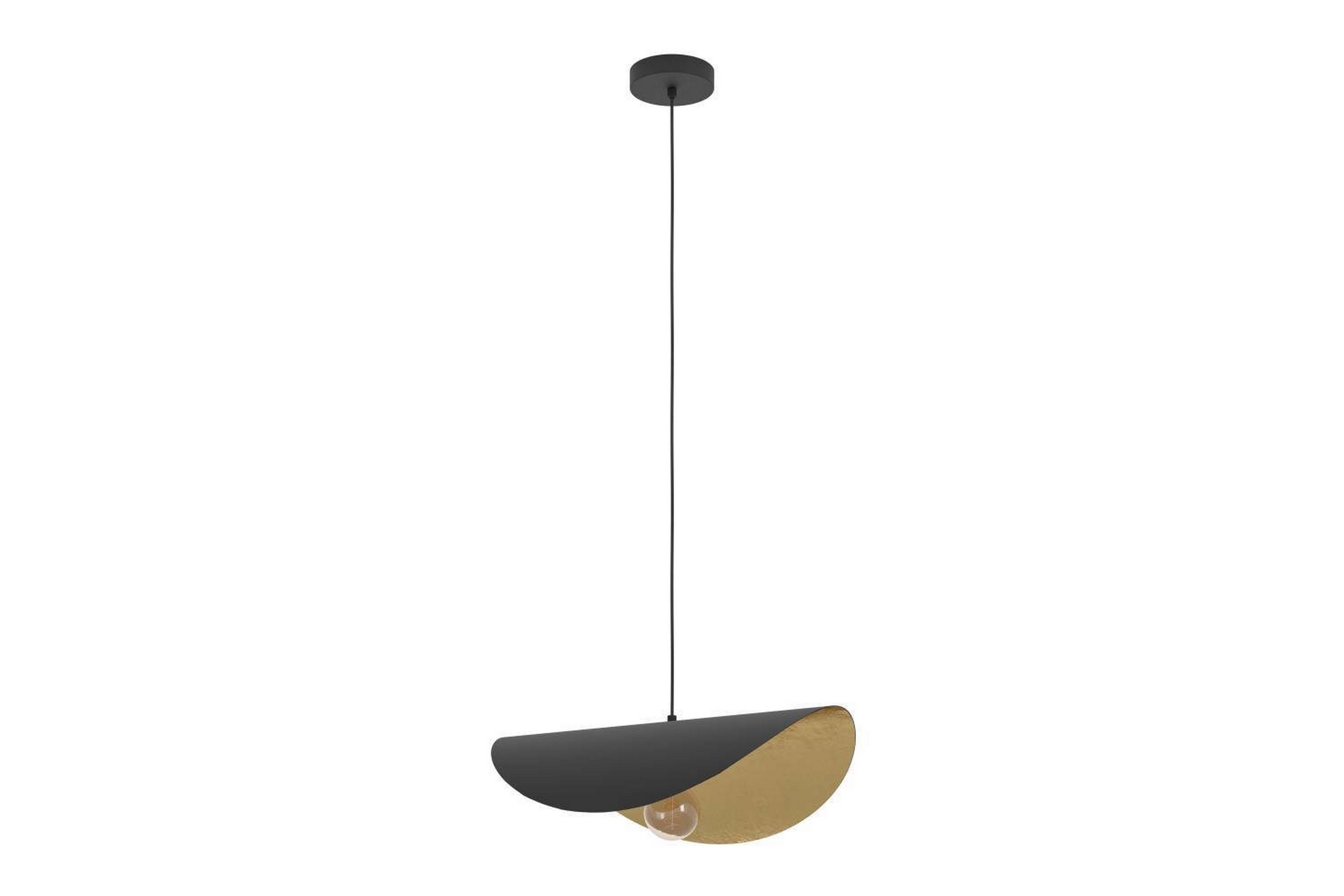 Takpendel Eglo Saceda Svart/Guld 53 cm - 53 cm