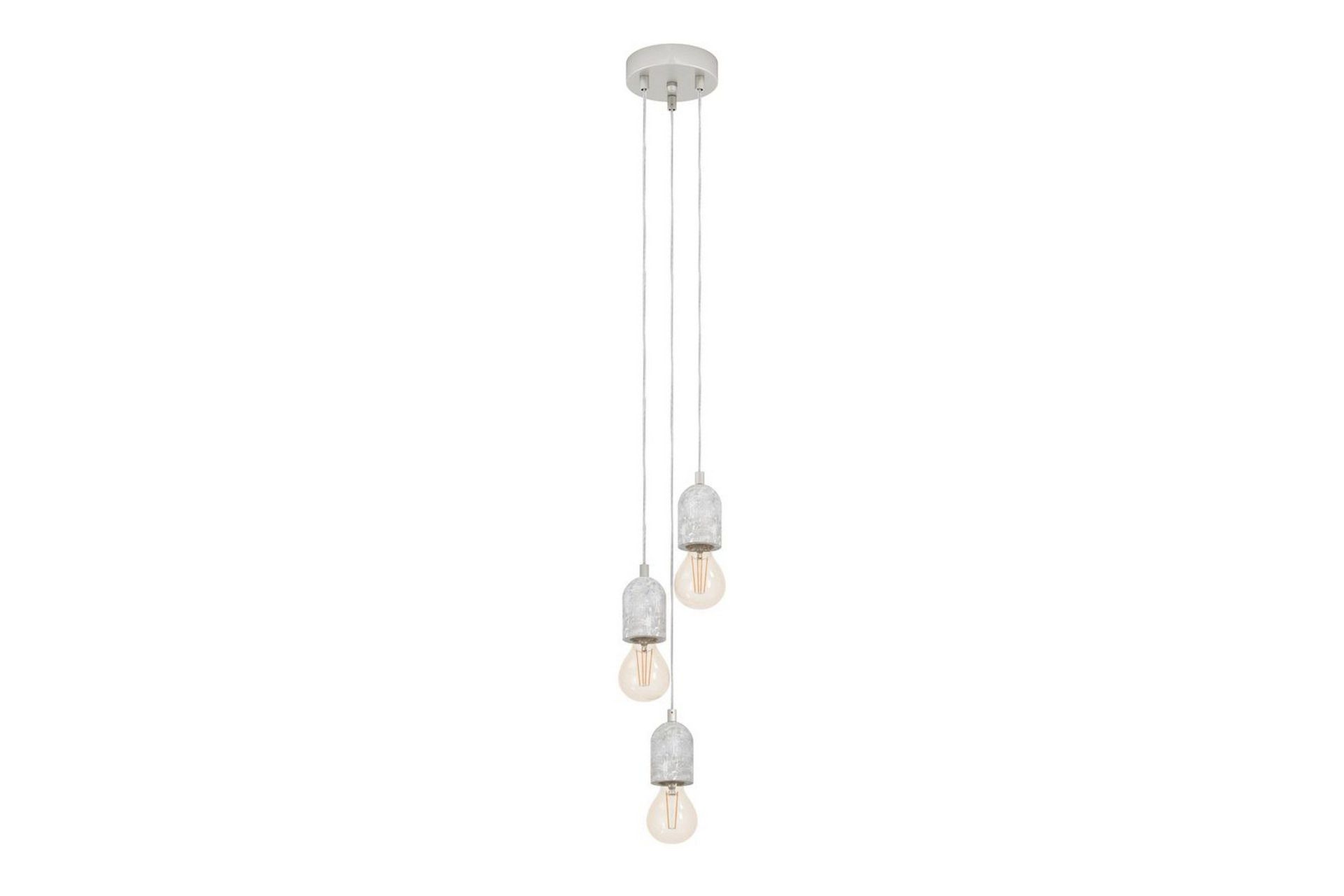 Takpendel Eglo Silvares med 3 Lampor - Grå