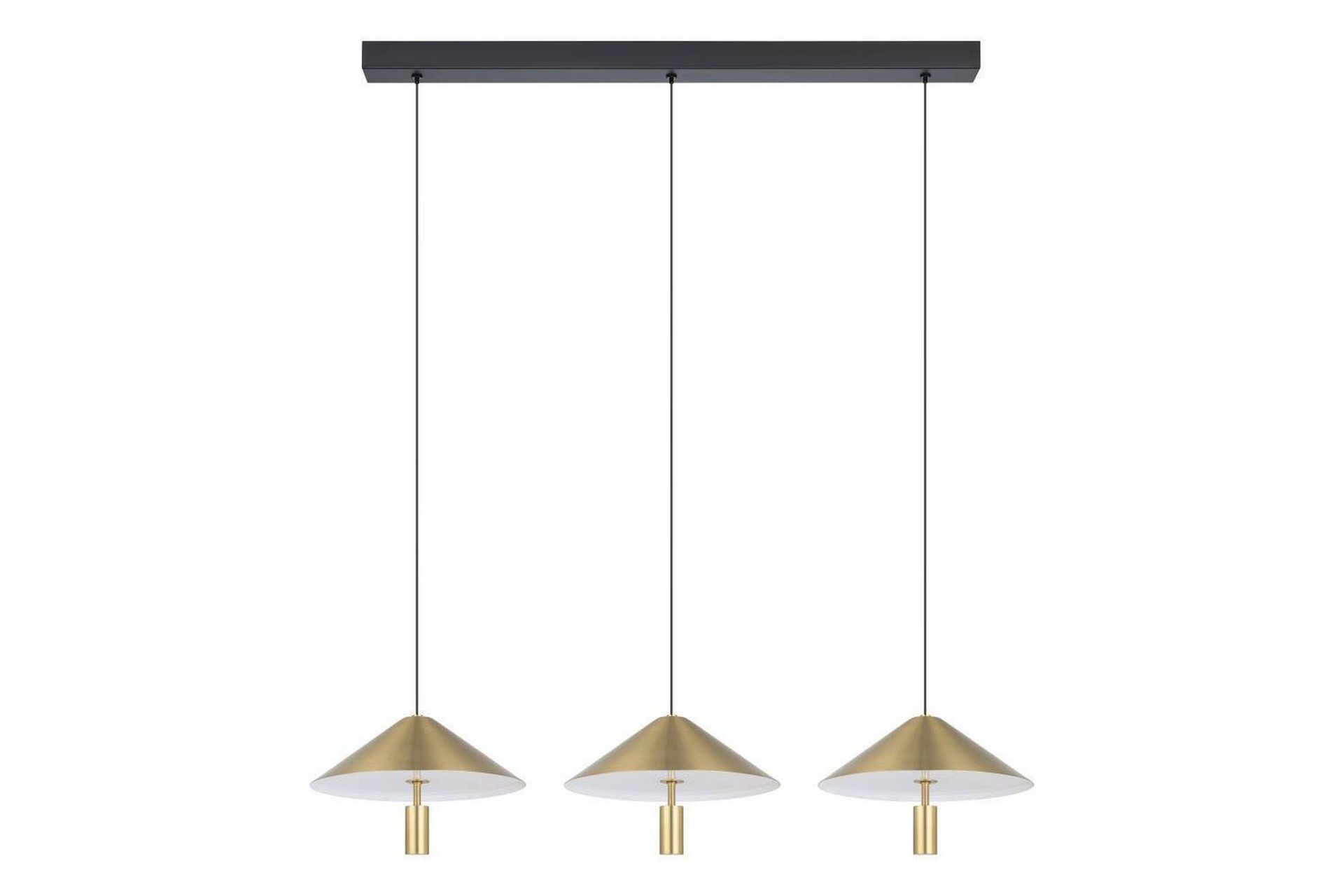 Takpendel Eglo Paraguay Mässing med 3 Lampor -