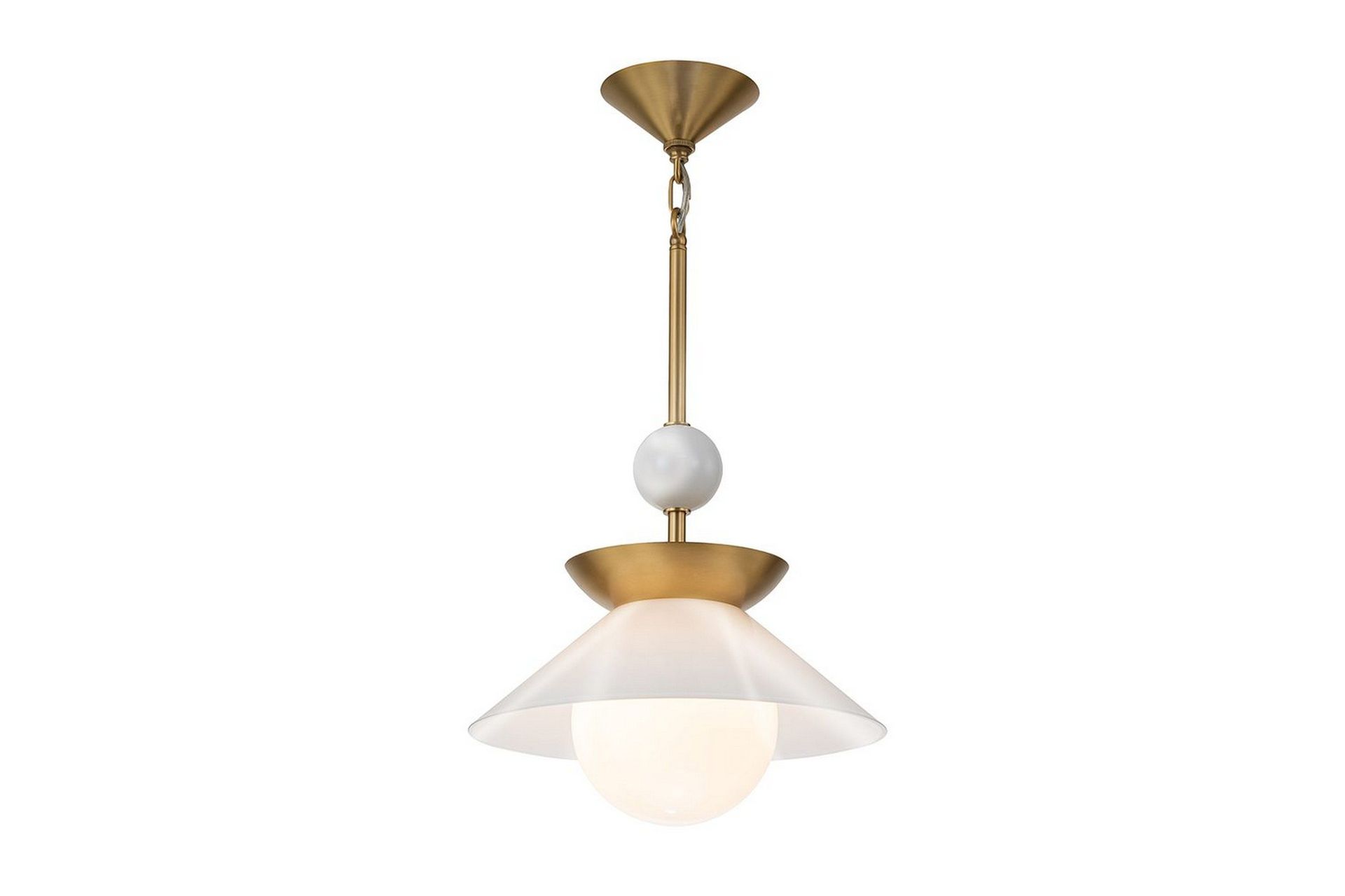Tefat Quintiesse Taklampa - Brass