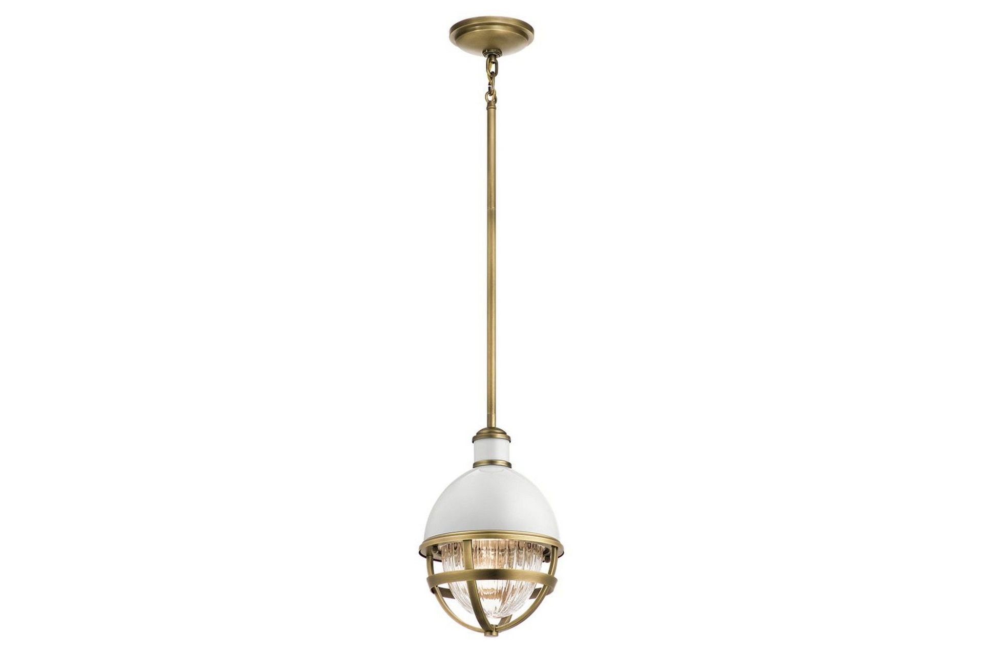 Tollis Kichler Taklampa - Brass||White