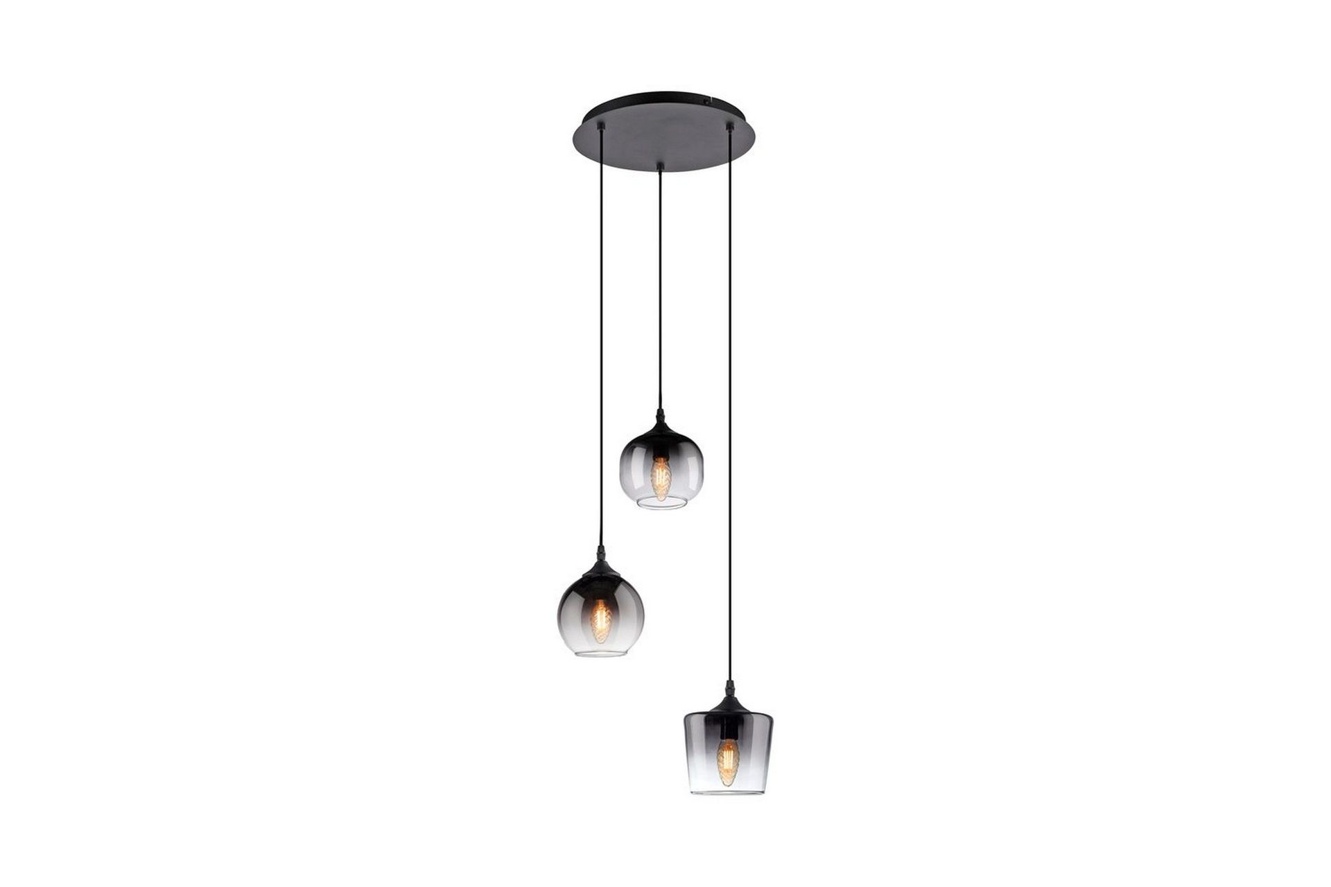 Zea Just Light Taklampa - Black