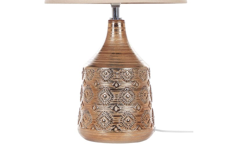 Galatea Bordslampa 47 cm E14 - Brons/Beige - Belysning - Lampor & belysning inomhus - Bordslampa