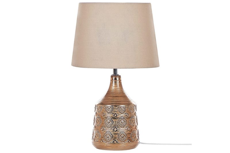 Galatea Bordslampa 47 cm E14 - Brons/Beige - Belysning - Lampor & belysning inomhus - Bordslampa