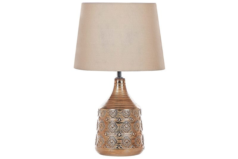 Galatea Bordslampa 47 cm E14 - Brons/Beige - Belysning - Lampor & belysning inomhus - Bordslampa