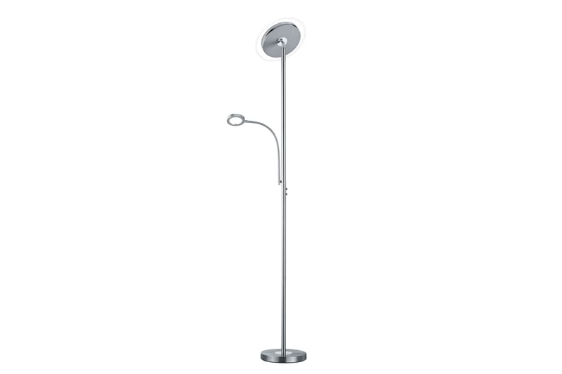 Ackbar LED golvlampa uplight borstad stål - Borstad stål - Belysning - Lampor & belysning inomhus - Golvlampa - Uplight golvlampa