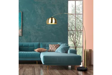 Argentina Golvlampa E27 mattmässing - Matt mässing - Belysning - Lampor & belysning inomhus - Golvlampa