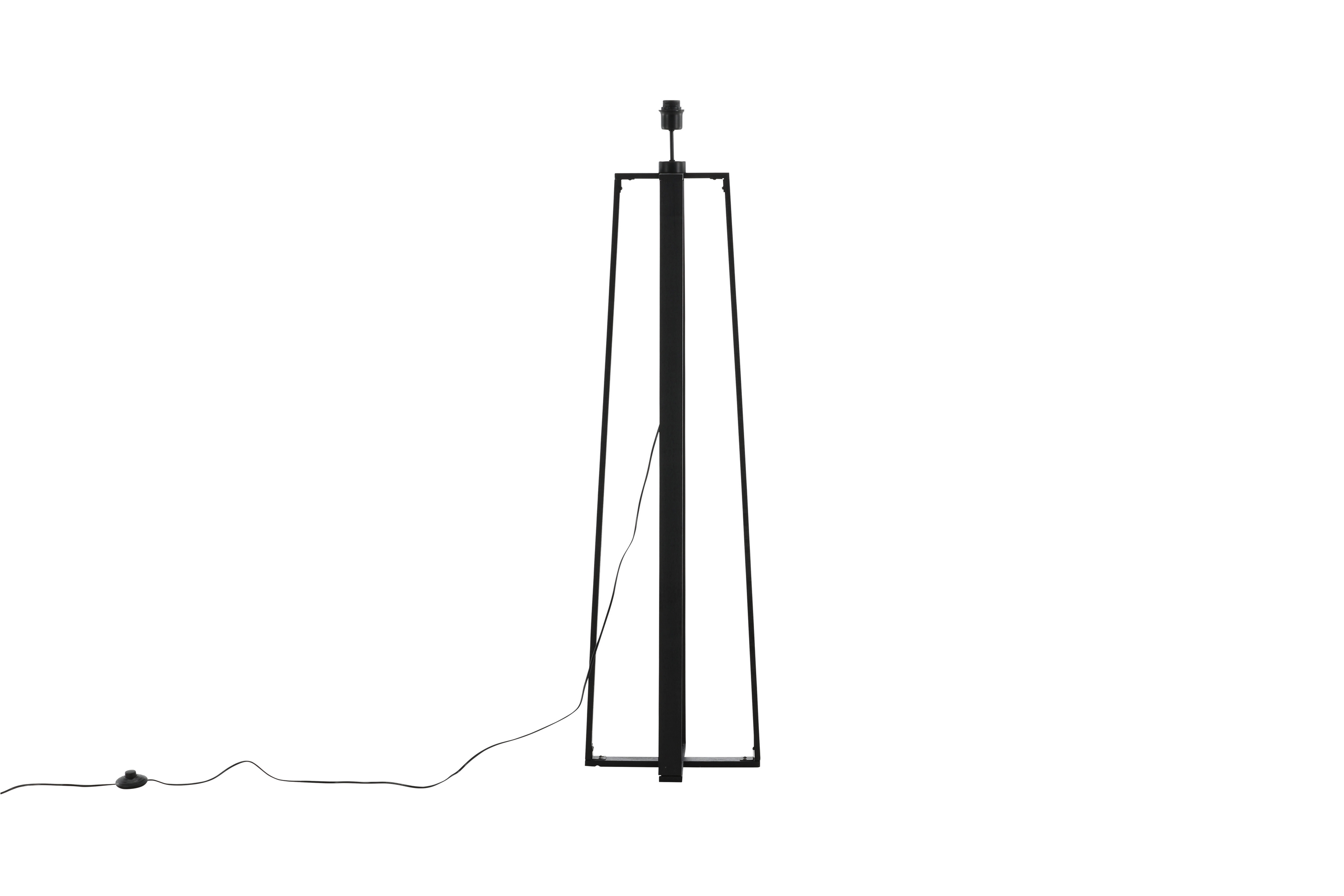 Avspark Golvlampa Svart