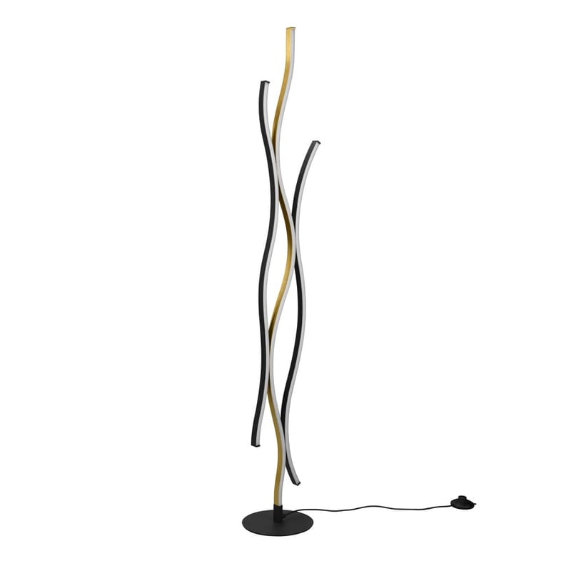 Golvlampa Blaze - Mattmässing - Belysning - Lampor & belysning inomhus - Golvlampa