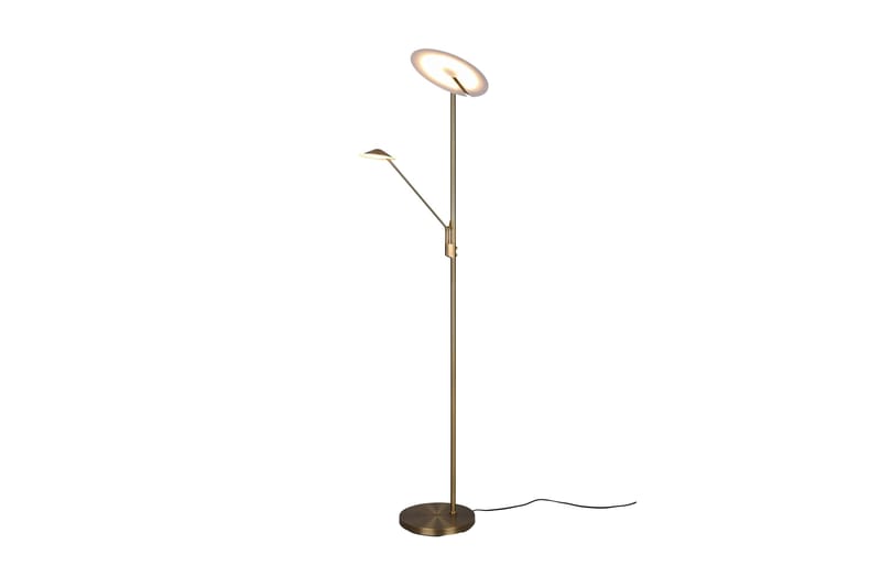 Brantford LED Golvlampa antikmässing. - Mässing - Belysning - Lampor & belysning inomhus - Golvlampa