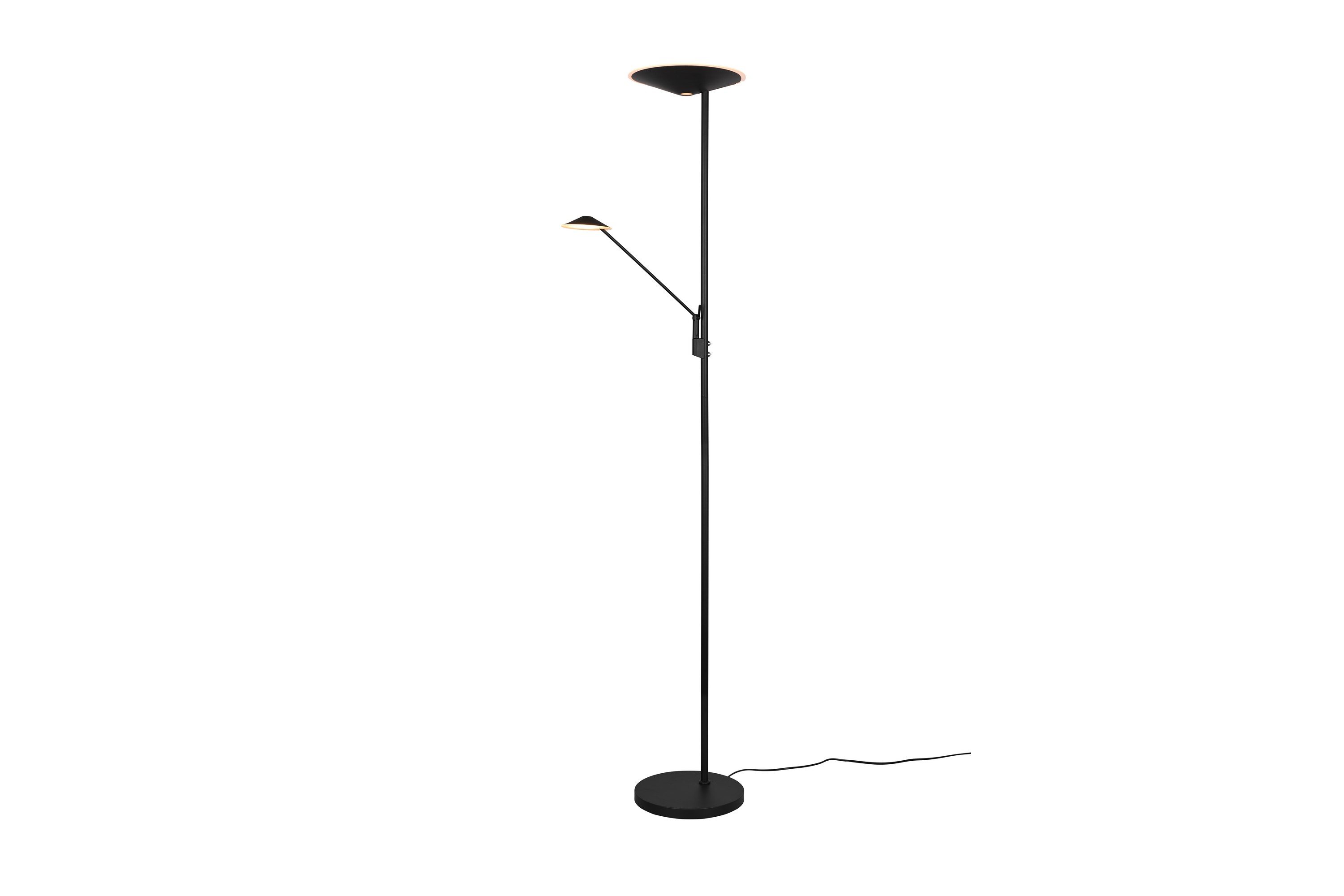 Brantford LED golvlampa mattsvart Matt svart