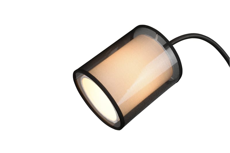 Burton Golvlampa med läslampa E27+E14 mattsvart - Matt svart - Belysning - Lampor & belysning inomhus - Golvlampa