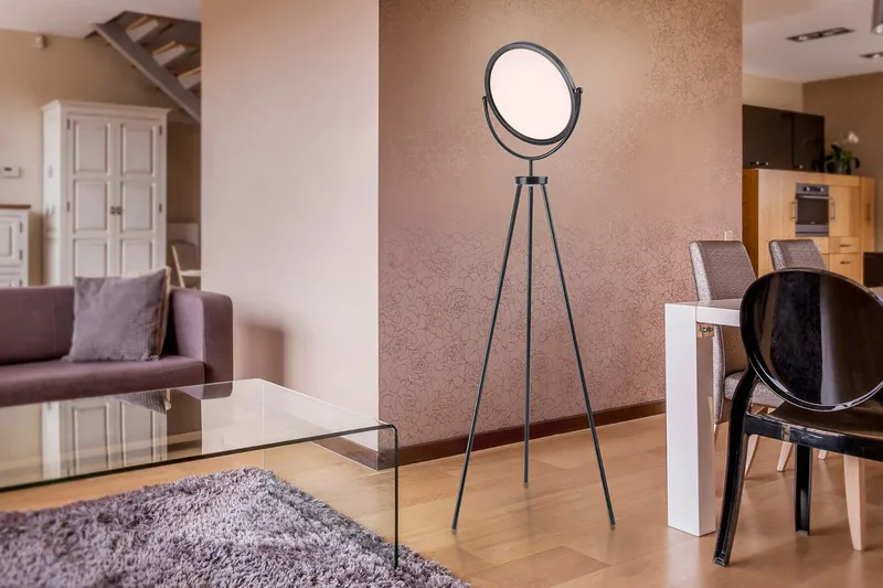 CARL golvlampa, svart - Svart - Belysning - Lampor & belysning inomhus - Golvlampa