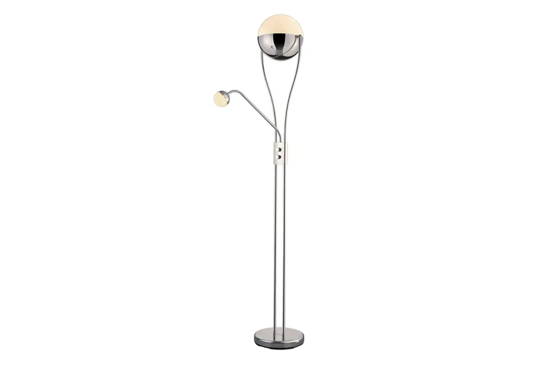 Chris LED Golvlampa uplight, Krom