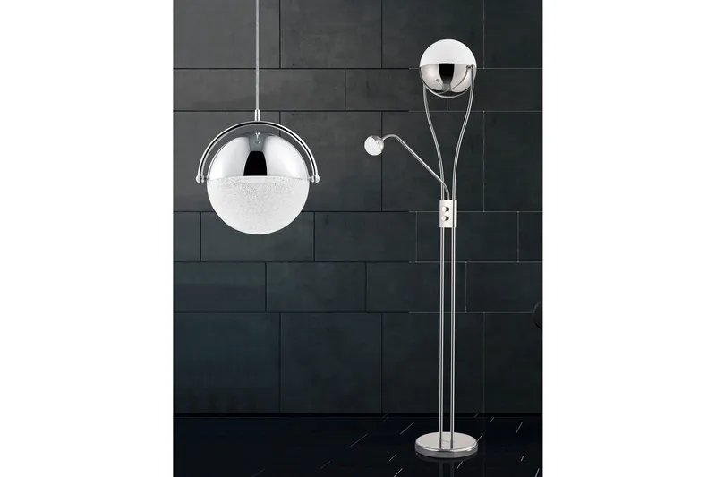 Chris LED Golvlampa uplight - Krom - Belysning - Lampor & belysning inomhus - Golvlampa