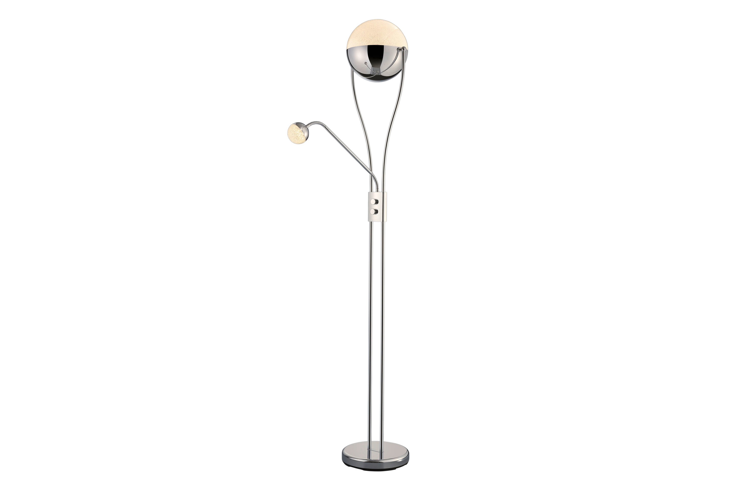 Chris LED golvlampa uplight Vit