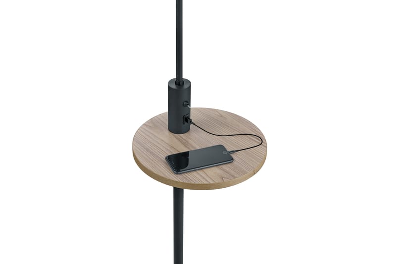 Claas golvlampa E27 mattsvart - Matt svart - Belysning - Lampor & belysning inomhus - Golvlampa
