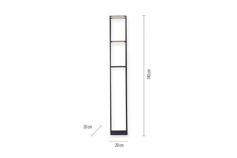 Golvlampa Contura - 20x140x20 cm - Belysning - Lampor & belysning inomhus - Golvlampa