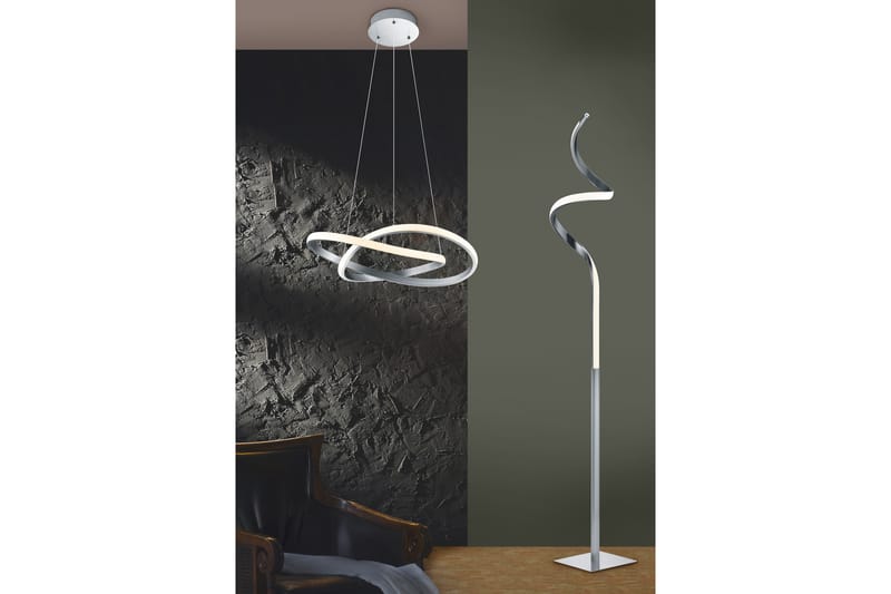 Course LED golvlampa borstad stål - Vit - Belysning - Lampor & belysning inomhus - Golvlampa