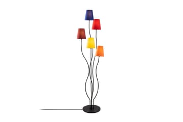 Golvlampa Crestor Flerfärgad / Livfulla färger